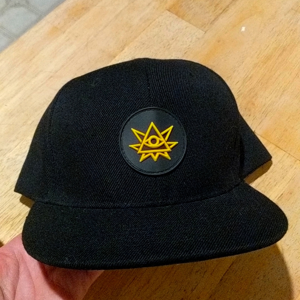 Black Snapback Hat